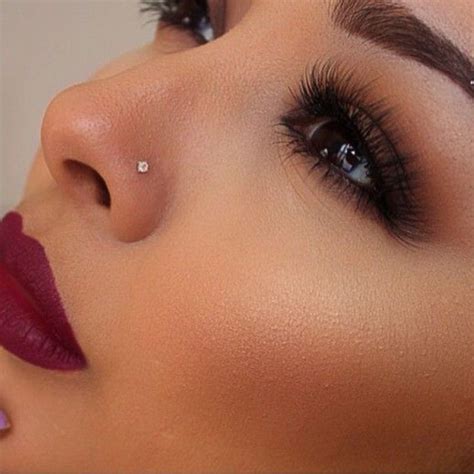 Sterling Silver Nose Stud Nose Piercing Stud Nose Piercing Jewelry