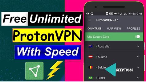 protonvpn 🔥 best free vpn for unlimited bandwidth and ad free deepto360 youtube