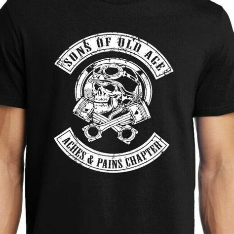 Sons Of Anarchy Sons Of Old Age Aches And Pains Chapter T Shirt Up