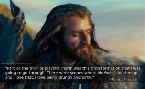 As an actor, you're like, 'yeah, i want that phone call from peter jackson saying, 'you're my first choice for thorin. Thorin Oakenshield Quotes. QuotesGram