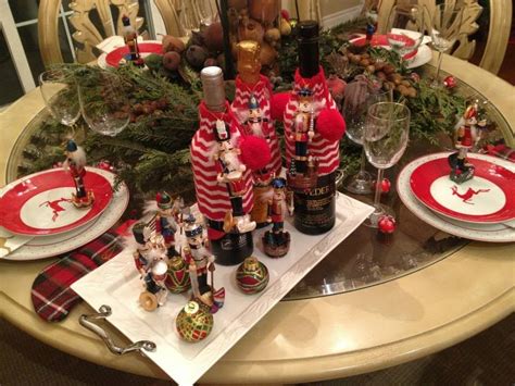 Nutcrackers Christmas Tablescape Design With Vibrant Creations By Nancy