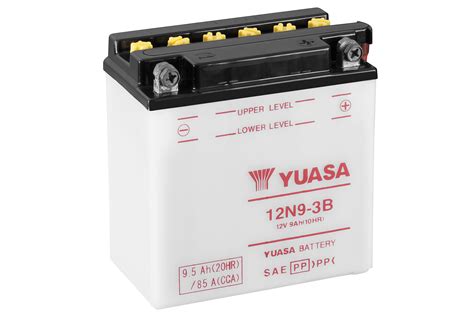 Need to the best replacement for your yuasa motorcycle battery? Yuasa Motorcycle Battery 12N9-3B 12V 9Ah From County Battery