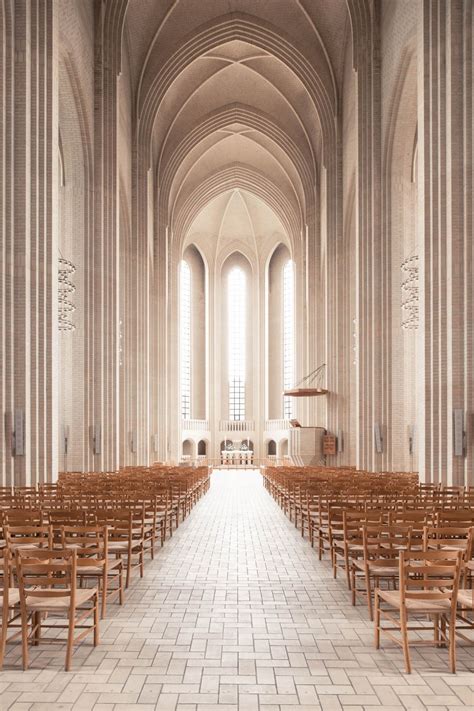Thibaud Poirier The Grundtvig Church In Copenhagen Made Out Of 6