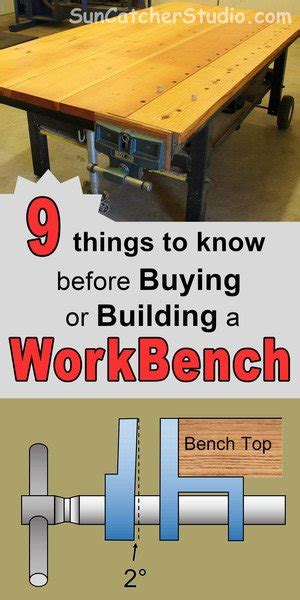 If you need some ideas to build the bench, look nowhere else. Workbench Plans - (Tips, Ideas on Portable, DIY, & Garage Workbenches)