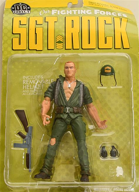 1999 Dc Direct Our Fighting Forces Sgt Rock Action Figure Dh Collectibles