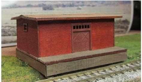 N Scale Rslaserkits 3043 Freight Station Undecorated
