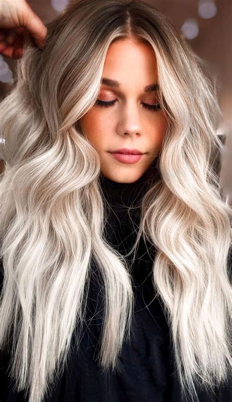 33 Cute Blonde Hair Color Trends 2022 Marshmallow Blonde