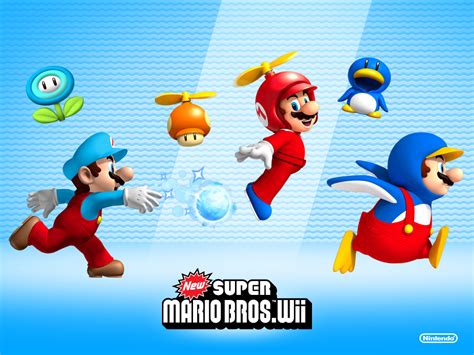 New Super Mario Bros Wii Nintendo Wallpaper 9133490 Fanpop