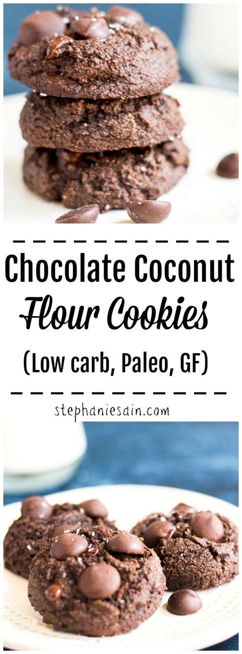 These Chocolate Coconut Flour Cookies Are Super Easy To Make Healthy