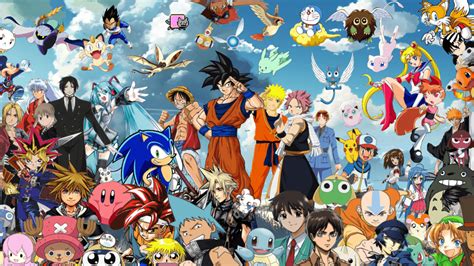 Anime Crossover Wallpapers Top Free Anime Crossover Backgrounds