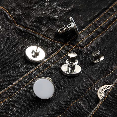 Button Pins For Jeans Easy To Use And No Tools Require No Sew Instant Button Detachable Jean