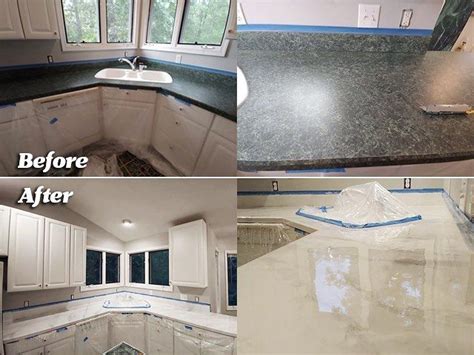 See more ideas about kitchen remodel, kitchen design, kitchen countertops. Stunning Before and After Kitchen Countertop ...