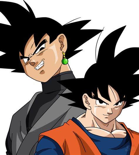 All characters on the dragon ball army are fully cooperative with one another and working together as a team. Goku y Black by SaoDVD on DeviantArt