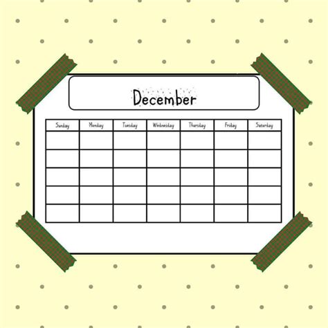 December Monthly Planner Petal Resources