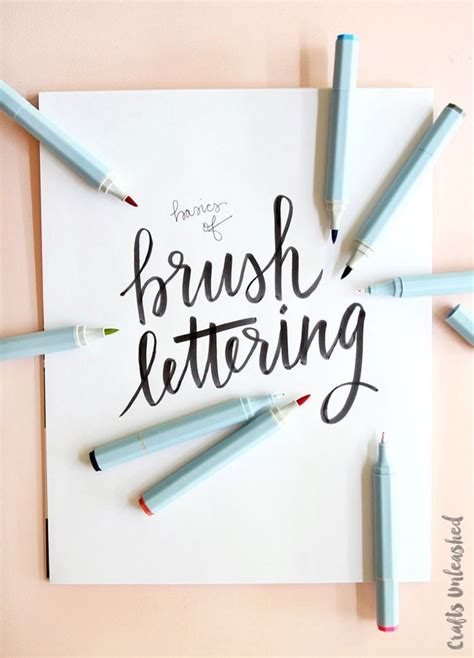 21 More Hand Lettering And Brush Lettering Tutorials Brush Lettering