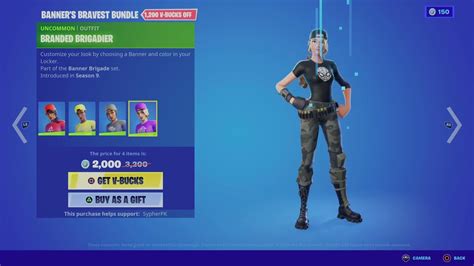 Banner Brigade Is Back Fortnite Item Shop 24th January 2022 Youtube
