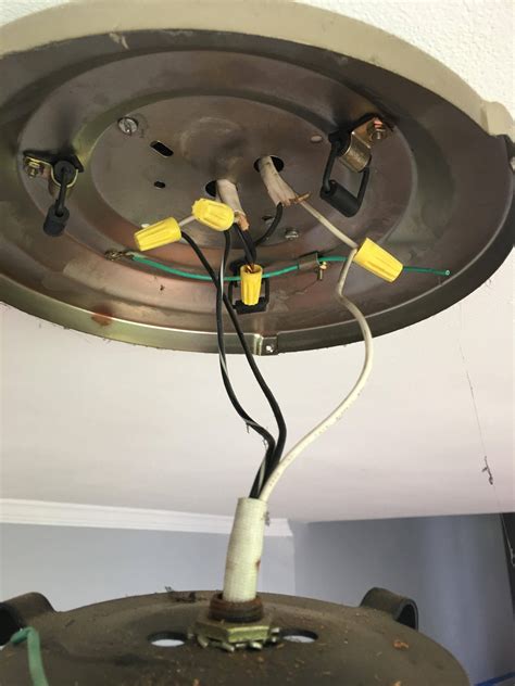 Ceiling Fan Wiring Red White Black