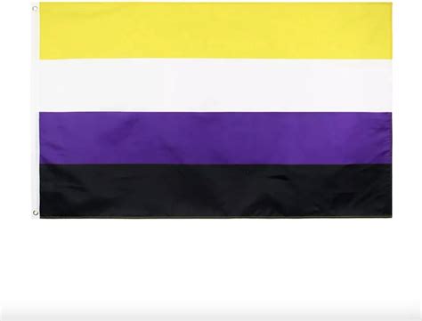 Non Binair Vlag Lgbtqia Lgbtq Flag Regenboog Vlag Rainbow Flag Gay Pride Bol Com