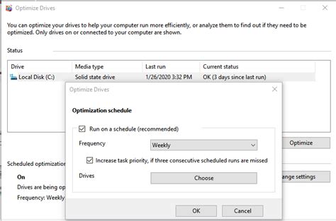 How To Schedule Windows 10 Defragmentation Or Drive Optimization