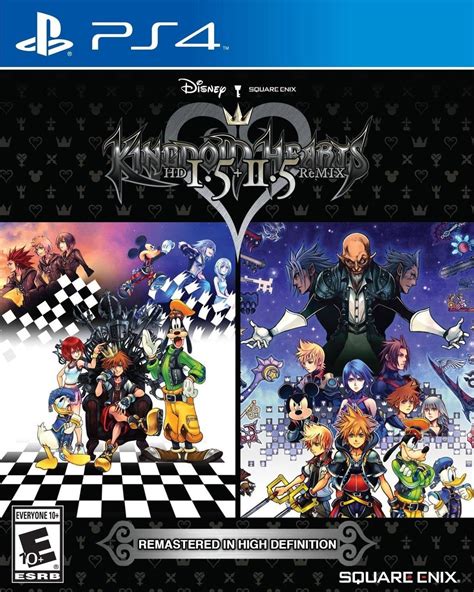 Kingdom Hearts Hd 15 25 Remix Box Art Gematsu