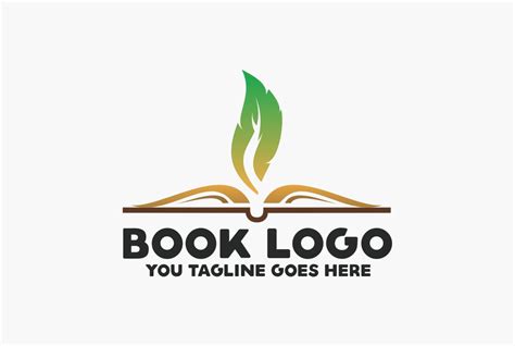 Book Logo Branding And Logo Templates ~ Creative Market