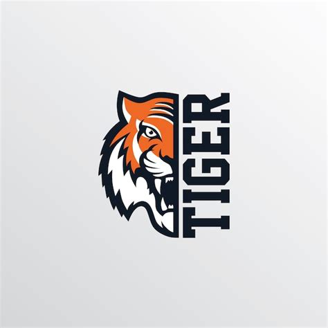 Premium Vector Wild Tiger Logotype Theme