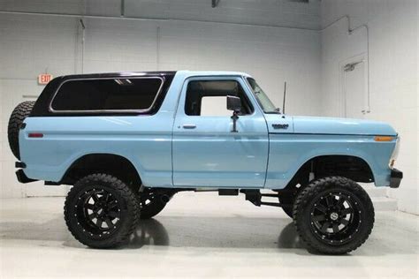 1979 Ford Bronco Lt Blue Available Now Classic Ford Bronco 1979 For