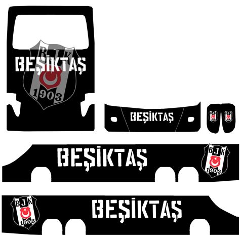 Beşiktaş 2022 Takım Otobüsü Skin Otobüs Simulator Ultimate Ersin Çakı