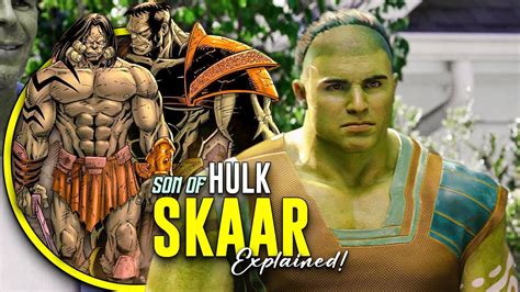 Skaar Origin Explained Son Of Hulk World War Hulk Youtube
