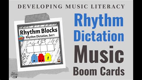 Rhythmic Dictation Set 1 Online Activities For The Elementary Music
