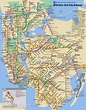 NYC transit map - MTA transit map (New York - USA)
