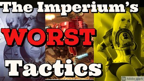 The 5 Dumbest Tactics Of The Imperium Of Man Warhammer 40000 According To A Us Army Combat