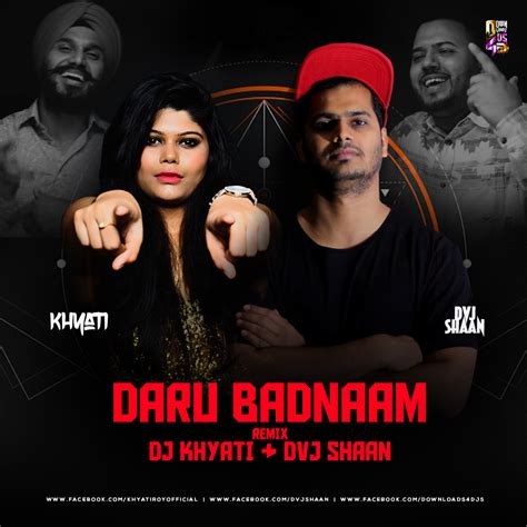 Daru Badnam Remix Dj Khyati And Dvj Shaan Downloads4djs