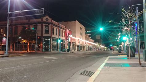 Central Ave Downtown Friday Night Midnight Ralbuquerque