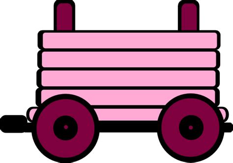 Train Pink Clip Art At Vector Clip Art Online Royalty Free
