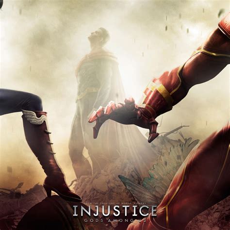 Characters Of Injustice Gods Among Us Game Wallpaper