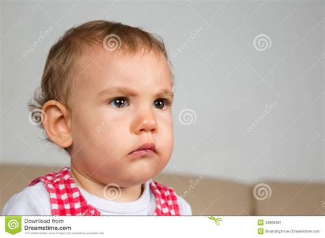 Baby Is Angry Stock Image Image 34866381