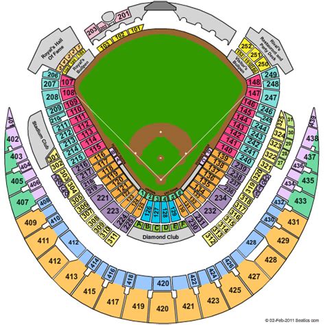 Kauffman Stadium Seating Chart Kauffman Stadium Event Tickets And Schedule