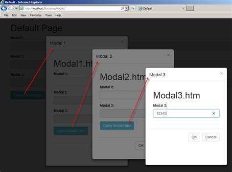 Nested Modal Dialogs Using Bootstrap Codeproject