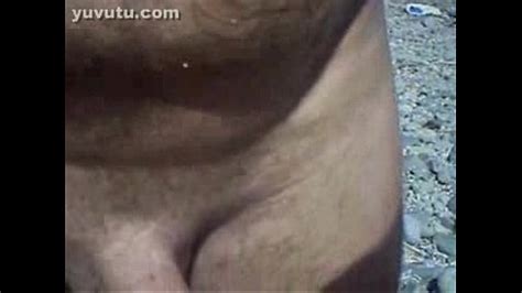 Erect Cock Pissing At The Beach