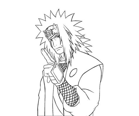 Gran Jiraiya Para Colorear Imprimir E Dibujar ColoringOnly Com