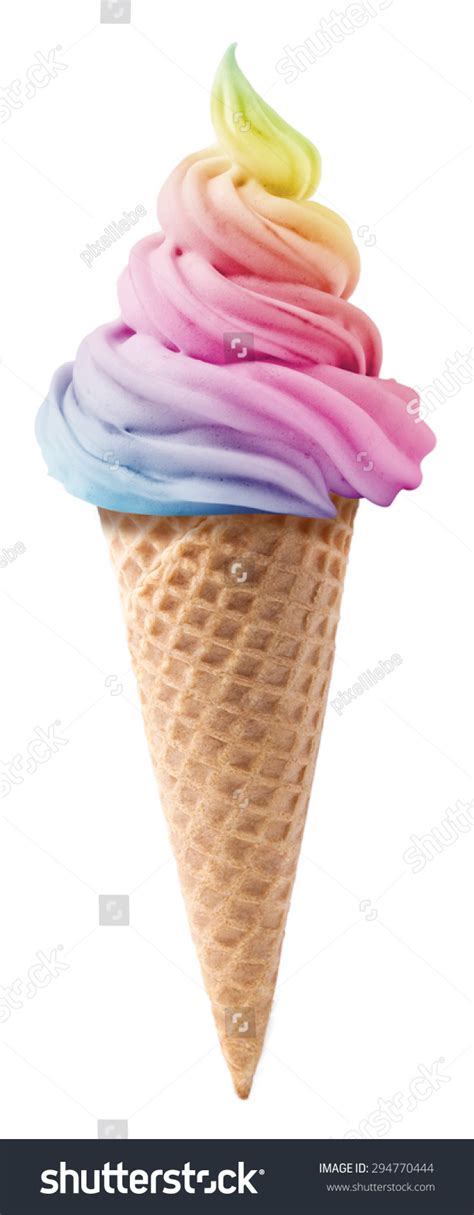 Rainbow Ice Cream Stock Photos Images Photography Shutterstock