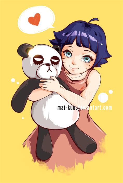 Uzumaki Himawari Naruto Mobile Wallpaper By Mai Kuu Zerochan Anime Image Board