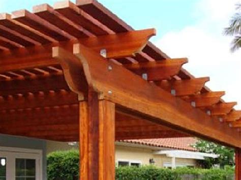 Wooden Patio Covers Design Homesfeed Dinamic News