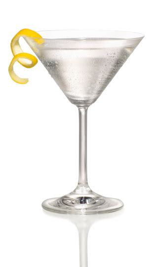 Martini With A Lemon Twist Stock Photo Download Image Now Istock