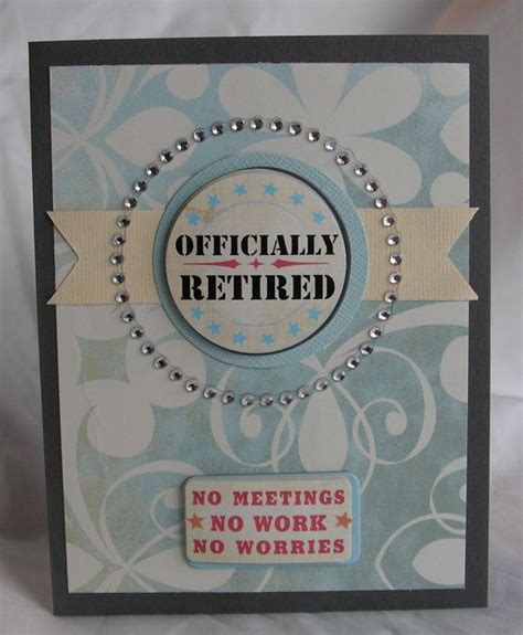 The Official Retirement Seal Greeting Card By Plays Nicely With Paper