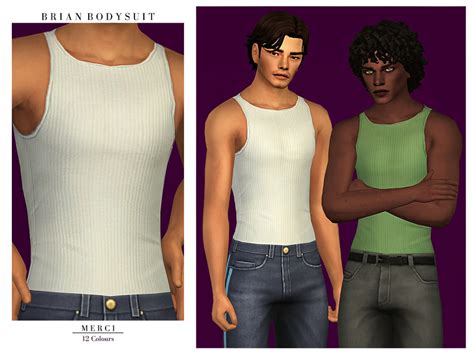 Brian Bodysuit By Merci At Tsr Sims 4 Updates