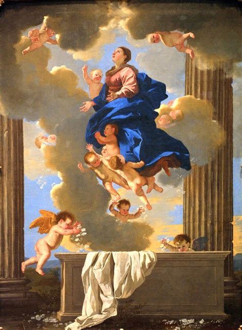 Mary S Assumption Into Heaven Nicolas Poussin National Gallery Of