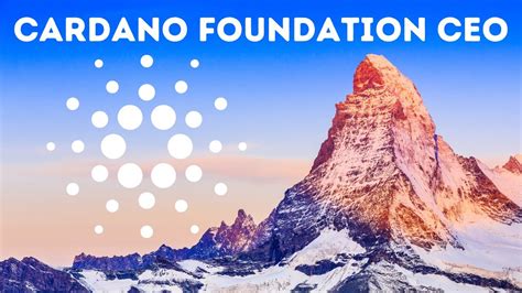 Foundation.app, where art can be alive, and which you'll understand if you read this piece. Cardano Foundation Hires New CEO, Sentiment of Crypto Market - YouTube