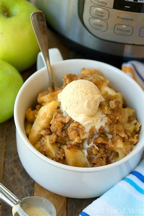 Preheat the instant pot by selecting saute. BEST Instant Pot Apple Crisp in Just ONE Minute!